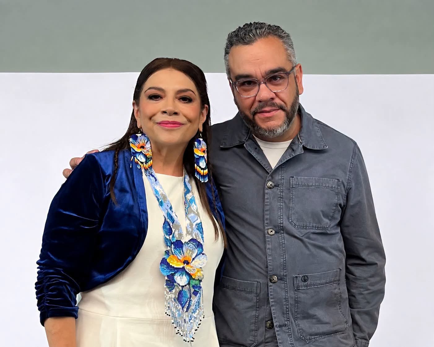 Clara Brugada y Fernando Mercado aparecen juntos en fotografía de archivo, utilizada para contextualizar el anuncio del nuevo hospital en Magdalena Contreras